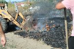 София - Запалени треви