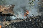 София - Запалени треви