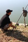 Държавното първенство по спортен риболов за хора със зрителни увреждания се провежда край Плевен