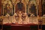 Патриарх Даниил възглави света литургия в катедралата „Св. Александър Невски“ за 1700 г. от намирането на Честния и Животворящ Кръст Господен