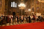 Патриарх Даниил възглави света литургия в катедралата „Св. Александър Невски“ за 1700 г. от намирането на Честния и Животворящ Кръст Господен