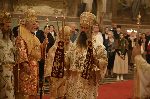 Патриарх Даниил възглави света литургия в катедралата „Св. Александър Невски“ за 1700 г. от намирането на Честния и Животворящ Кръст Господен