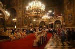 Патриарх Даниил възглави света литургия в катедралата „Св. Александър Невски“ за 1700 г. от намирането на Честния и Животворящ Кръст Господен