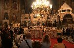 Патриарх Даниил възглави света литургия в катедралата „Св. Александър Невски“ за 1700 г. от намирането на Честния и Животворящ Кръст Господен