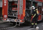 Пожар в квартал "Лозенец" в София