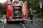 Пожар в квартал "Лозенец" в София