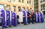 Президентът Илияна Йотова участва в тържественото откриване на академичната 2026/2027 година в Медицински университет в София.