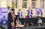 Президентът Илияна Йотова участва в тържественото откриване на академичната 2026/2027 година в Медицински университет в София.
