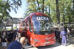 Пловдив - Блокираха играчите на ЦСКА в автобуса