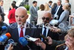 Варна  - Министърът на туризма на Република България – д-р Илин Димитров кръщава самолет
