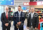 Варна  - Министърът на туризма на Република България – д-р Илин Димитров кръщава самолет