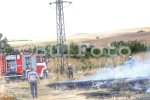 Голям пожар избухна край плевенското село Крушовица