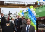 Белослав - Церемония за пускане на нов ферибот в морето