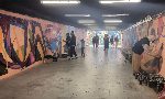 София – Изрисуван от графити артисти подлез на булевард „П. Ю. Тодоров“