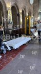 София - Монтаж на саркофага на цар Самуил
