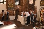 Започна монтажът на саркофага на цар Самуил