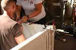 Започна монтажът на саркофага на цар Самуил