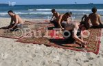 Варна - Пърформанси на  плажа по  време на фестивала Буна