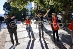 София - Протест срещу неделното хоро пред Народния театър