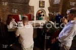 София - Втори ден българите се прекратят пред тленните останки на цар Самуил в базиликата „Света София“.