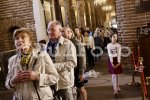 София - Втори ден българите се прекратят пред тленните останки на цар Самуил в базиликата „Света София“.