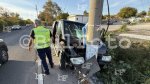 Хасково-с.Подкрепа - Микробус се вряза в стълб