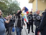 София - Протест на БОЕЦ пред Руския културен център