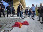 София - Протест на БОЕЦ пред Руския културен център