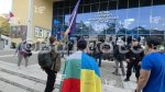София - Протест на БОЕЦ пред Руския културен център