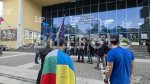 София - Протест на БОЕЦ пред Руския културен център