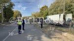 Хасково - Камион събори електрически стълб