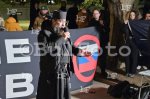 СОФИЯ - Протест "Долу Радев, долу Йотова", организиран от Сдружение БОЕЦ