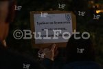 София - Протест срещу Радев и Йотова