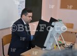 София - Божидар Божанов дава президентския си вот