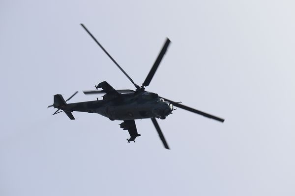 Президентът и военният министър на учение в Шабла